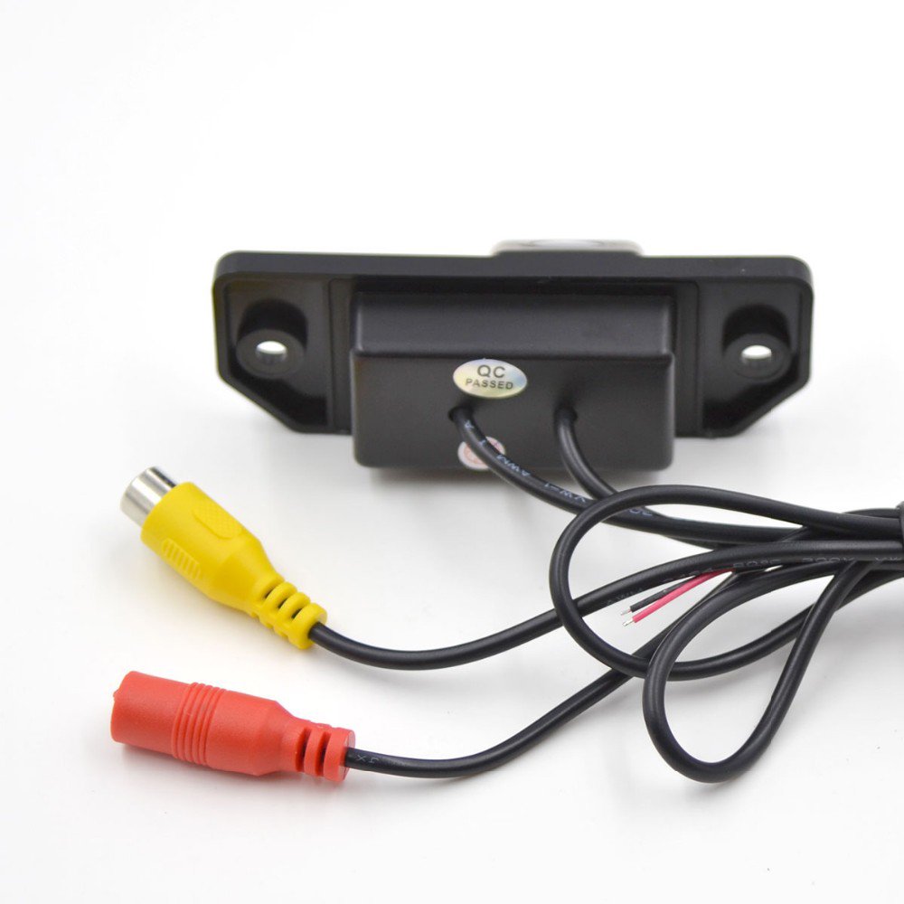 Portatarga Videocamera HD per Impermeabile retrovisore Telecamera da Retromarcia per Mondeo Focus C-Max Focus Sedan(3 Carriage) Focus (2 Carriage)