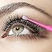 Coobbar 100pcs/lot Durable Micro Disposable Eyelash Extension Mascara Brush Eyelash Glue Cleaning Stick for Women (Pink)
