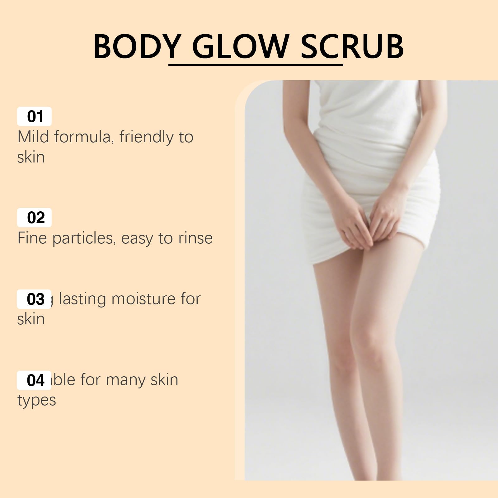 Scrub corpo esfoliante alla curcuma e vitamina C (2 pezzo)