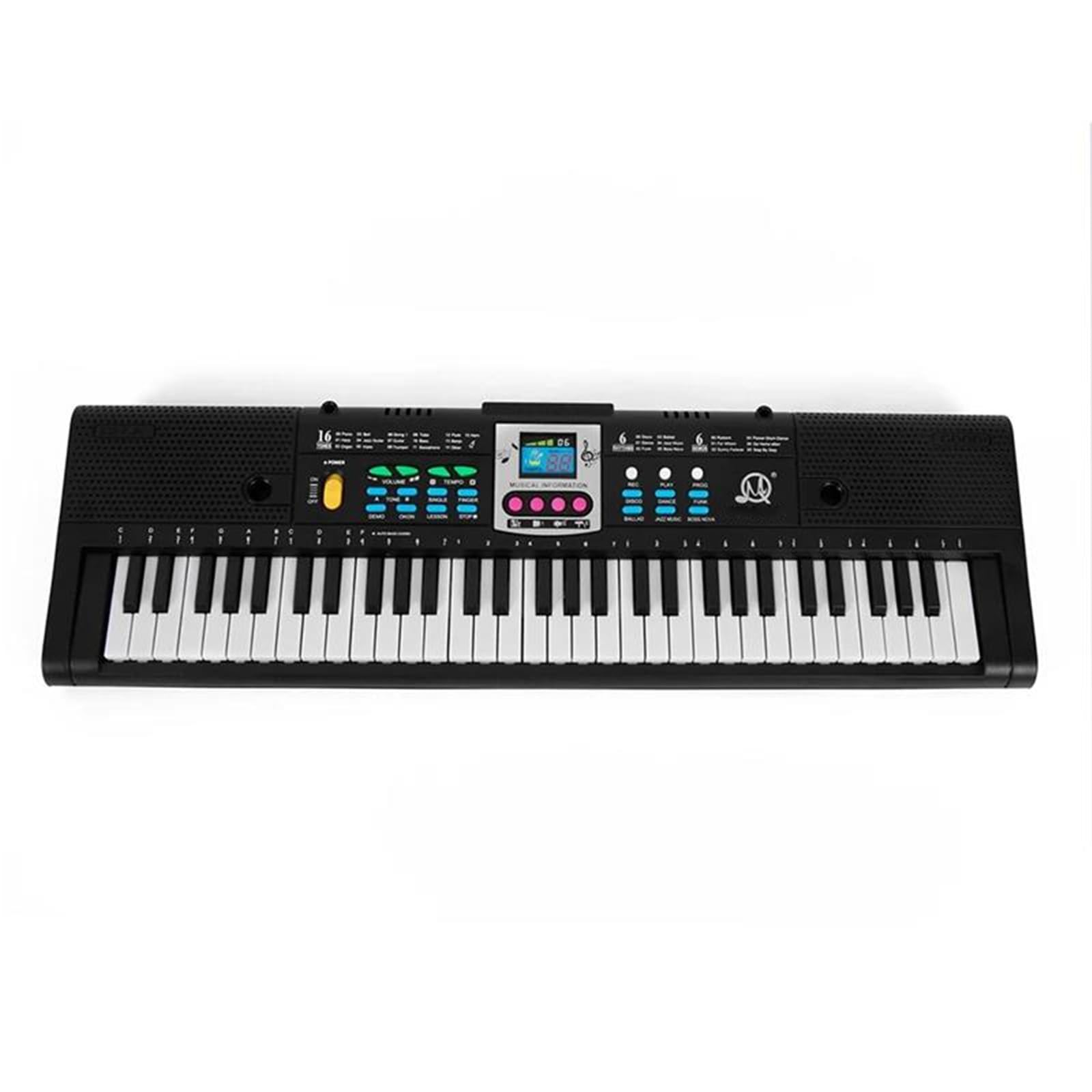 61 Klawiszowy Elektroniczny Fortepian Cyfrowy Instrument Muzyczny Z Mikrofonem Dla Początkujących
