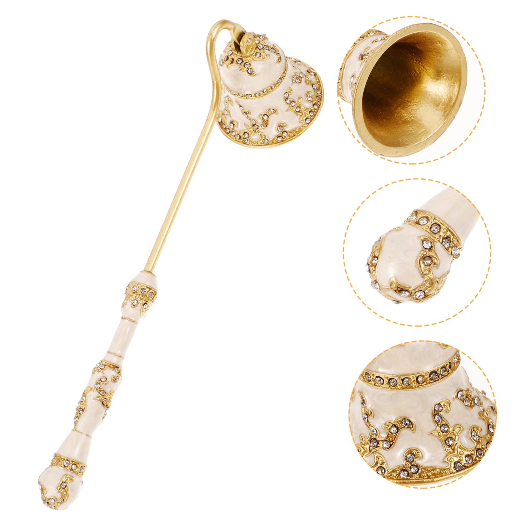 DECHOUS 5pièces Éteignoir à Bougie Antique Outil Pratique pour Éteindre Bougies pour Bougies Parfumées Et Décoratives