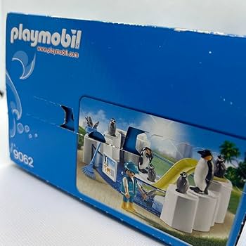 【プレイモービル】playmobil9062「水族館ペンギンの水槽」皇帝ペンギン Amazon.co.jp: 【プレイモービル】9062「水族館」 ペンギンの