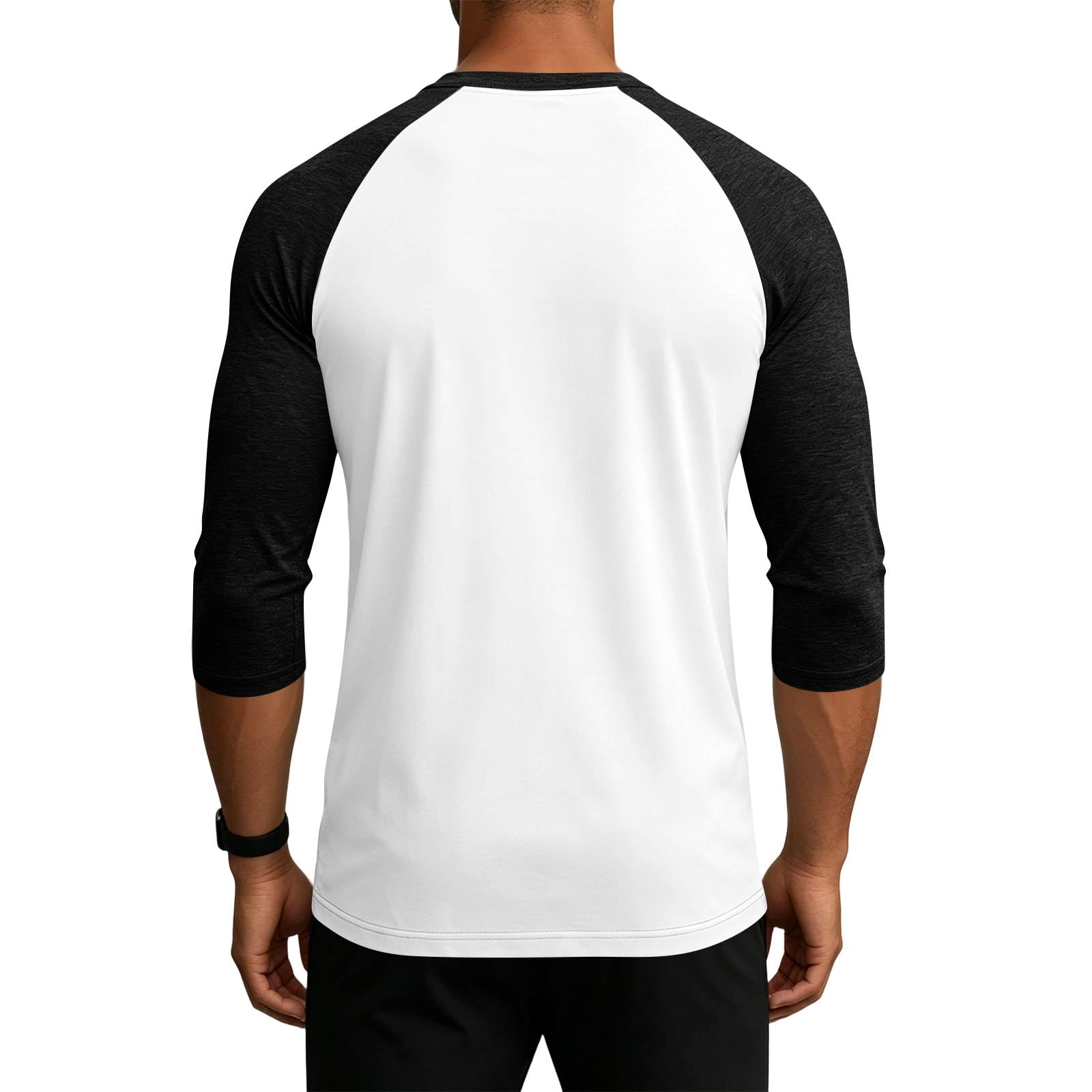 Pack de 3 camisetas raglán de manga tres cuartos para hombre Urban Classics Sport