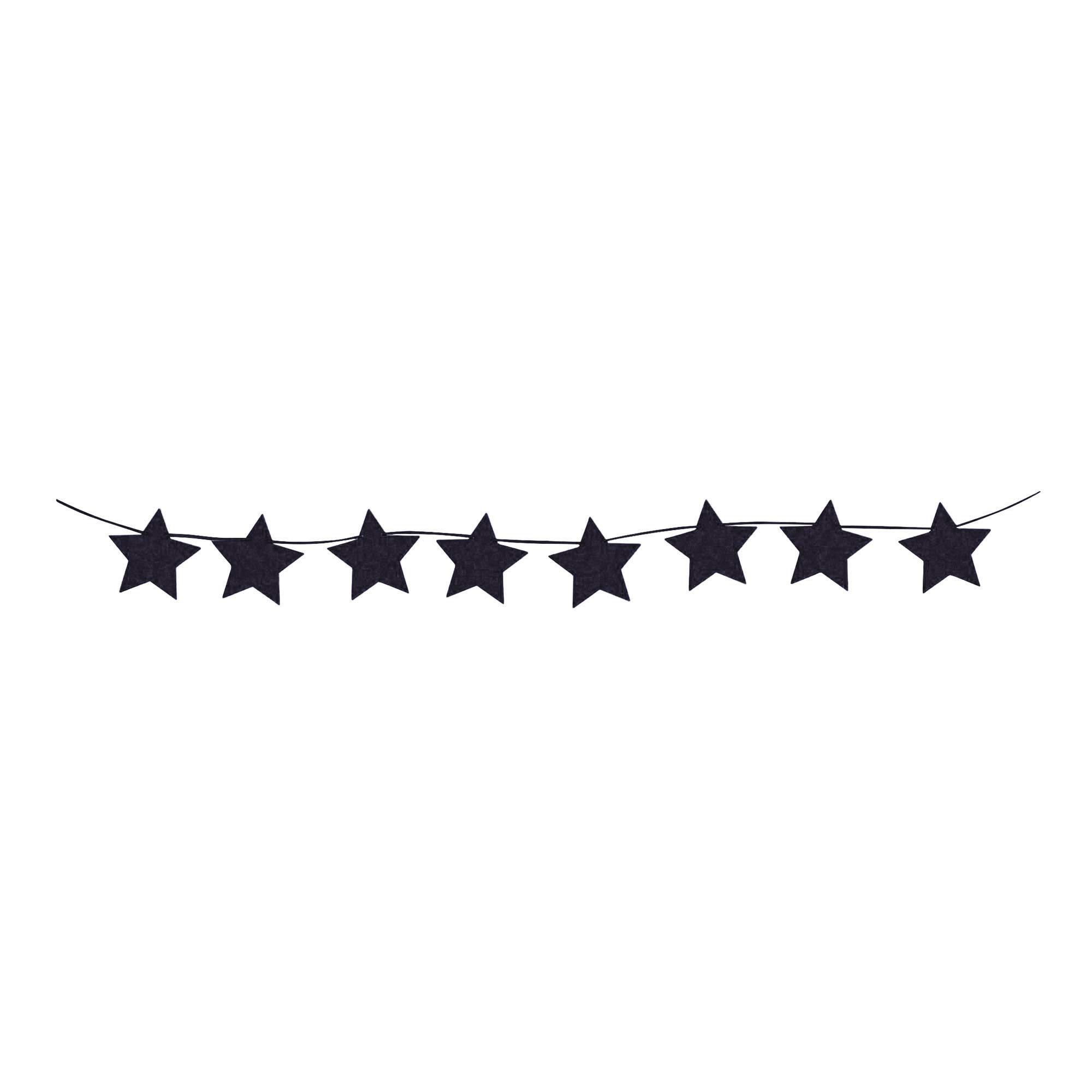 Banner Stelle Glitterate Forum Novelties - Striscione Personalizzabile Rosa Caldo, 2,4m - 5