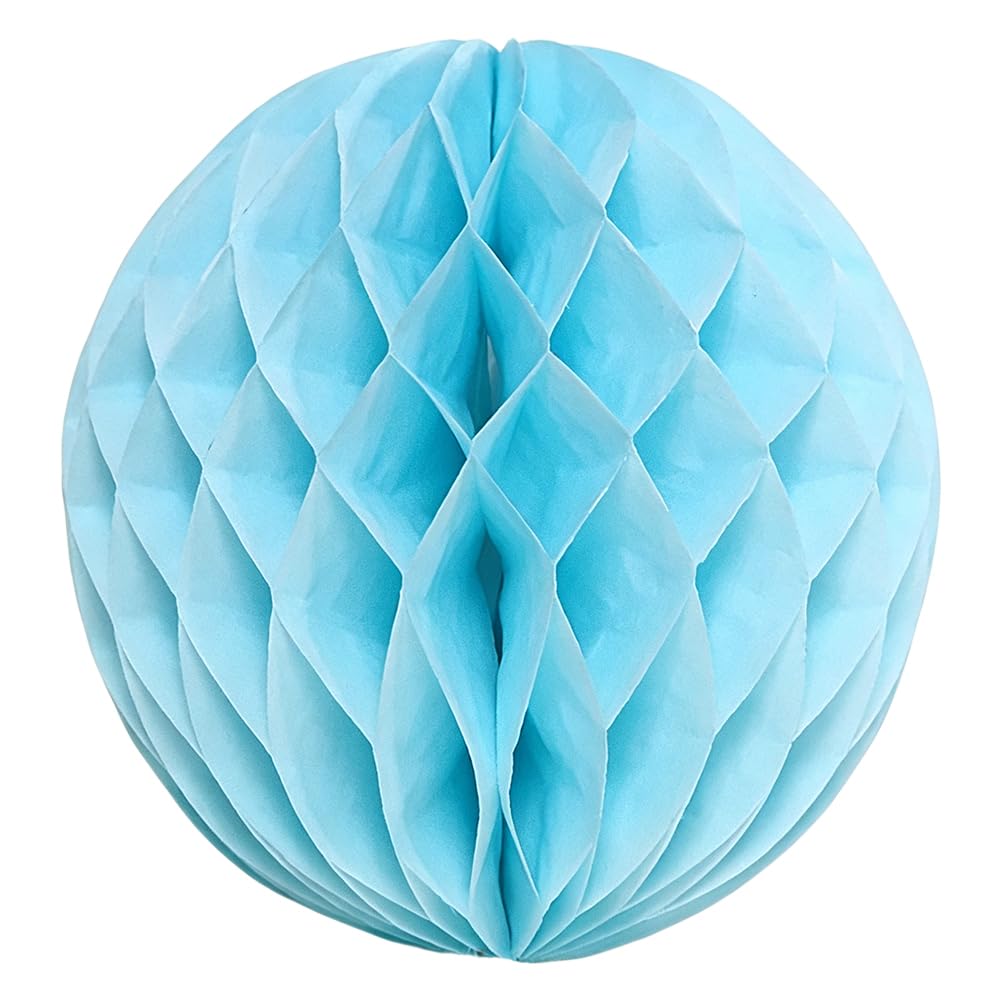Lanternes en papier de soie bleu clair de 30.48cm, l'excellence décorative pour vos plafonds