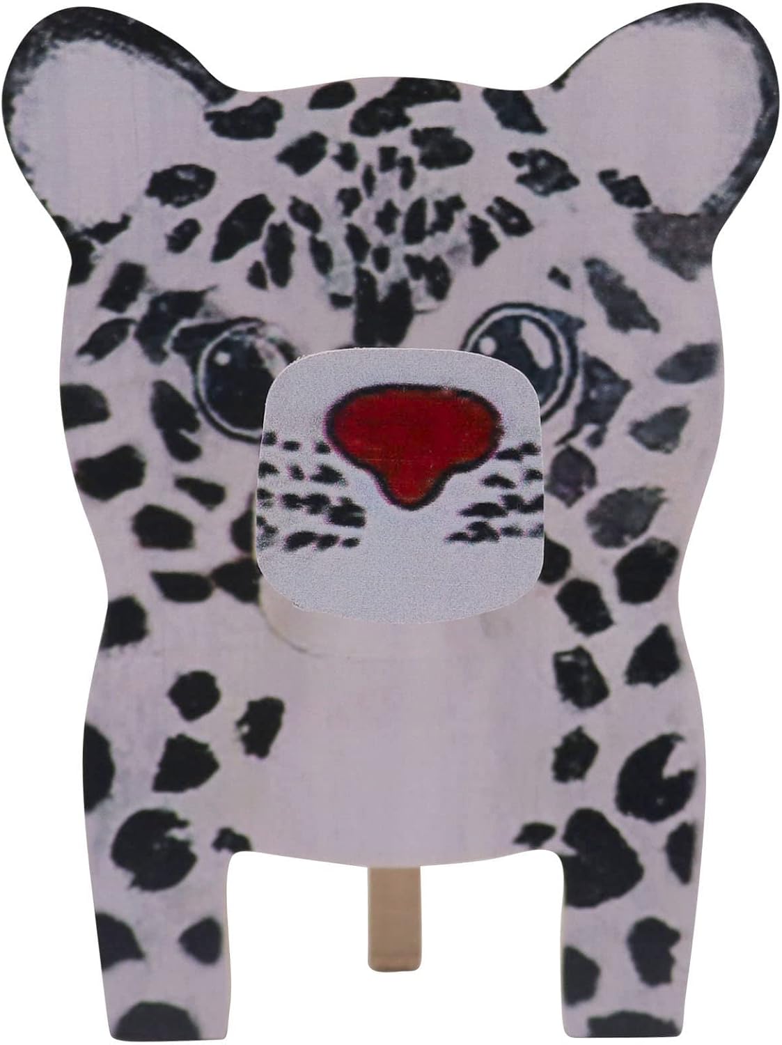 AIBEARTY Wooden Animal Glasses Holder Cute Animal Eyeglass Display Stand Rack Home Office Desktop Decoration Gift for Kids