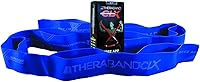 Vista 1 de THERABAND CLX Resistance Band with Loops, 5-Foot Non-Latex Exercise Band for Mobility, Rehab, Stretching & Home Workouts, Color-Coded Resistance