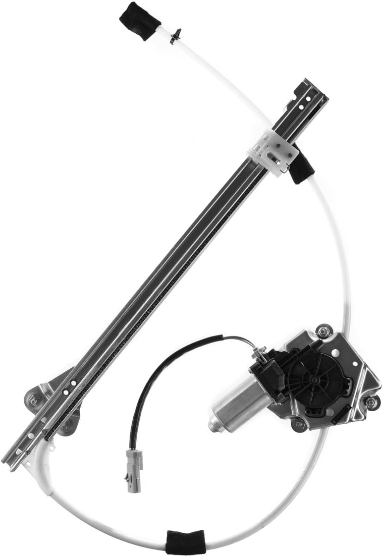 YHTAUTO Rear Left Driver Side Power Window Regulator with Motor Assembly for Jeep Liberty KJ 2002-2006 ?Ball Stud Style? Rear Driver Side
