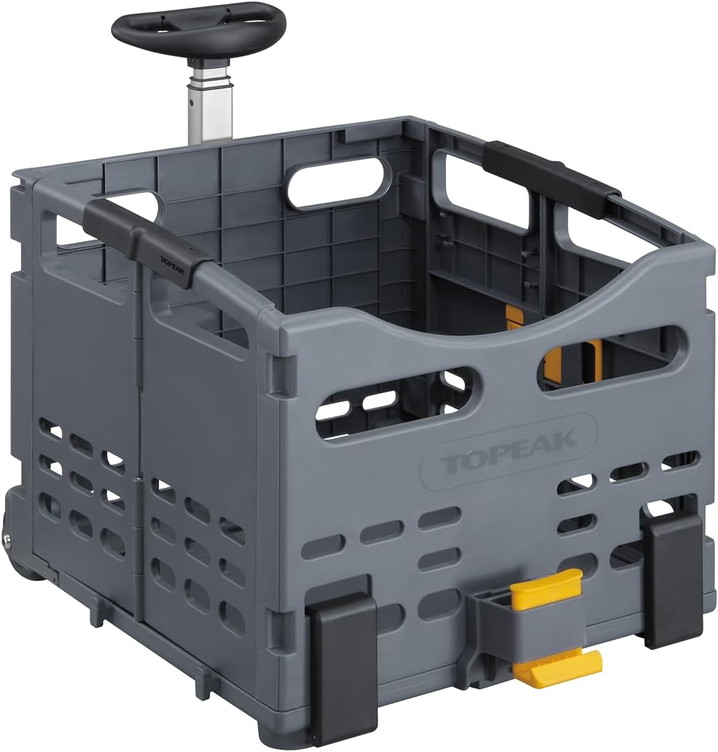 Topeak TrolleyTote MTX-Appropriate Collapsible Basket Topeak TrolleyTote MTX-Appropriate Collapsible Basket