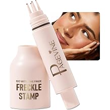 Faux Freckle Stamp Pen, Waterproof Fake Freckles Stain Marker Pencil Tool for Natural and Lifelike Sunkissed Face Freckle Makeup, Quick Dry & Long-Lasting Freckle Stamp 1# Light