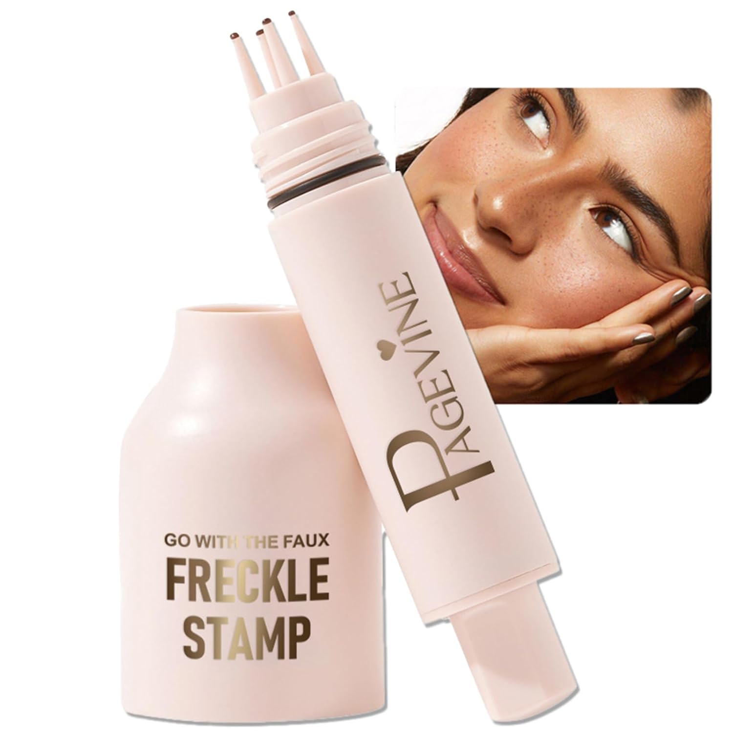 Faux Freckle Stamp Pen - Waterproof Fake Freckles Makeup