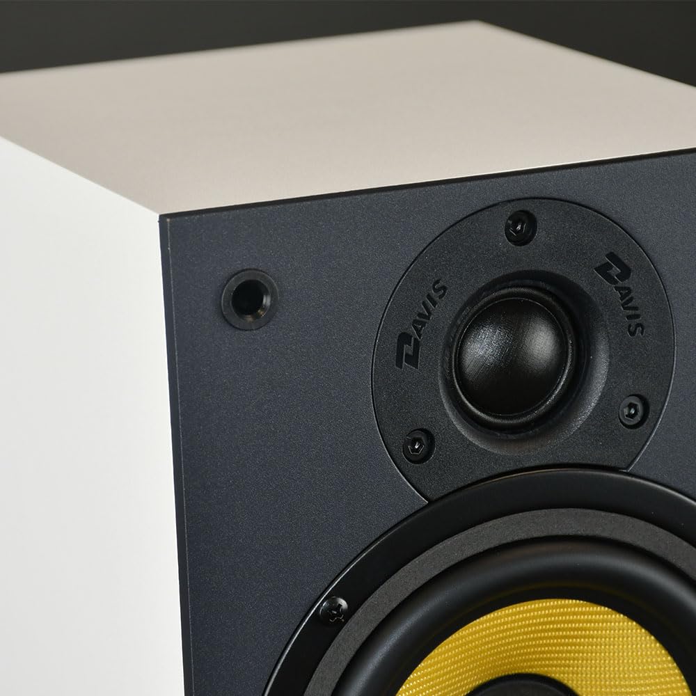 Davis Club MIA 20 Enceinte bibliotheque Blanche