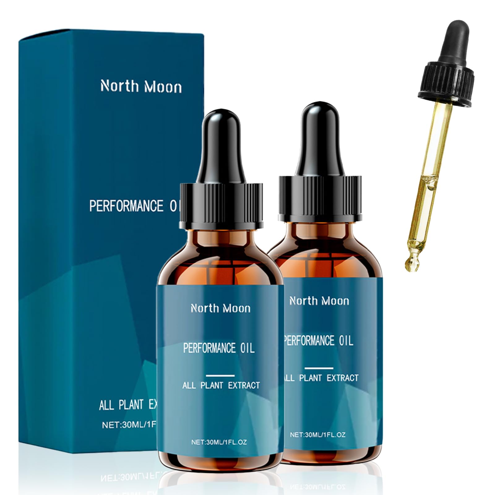 Bioscience Performance Oil for Man, 2Pcs Nexusbio Labs Complex Men's Drops, Revitahepa Bio Oil Male Growth Nutrition Drops