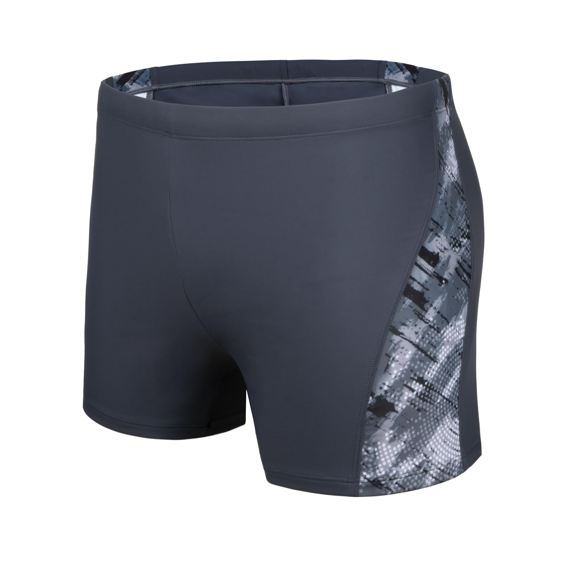 WHCREAT Badehose Herren Kurz Schwimmhose Eng Schnelltrocknende Badeshorts mit Kordelzug