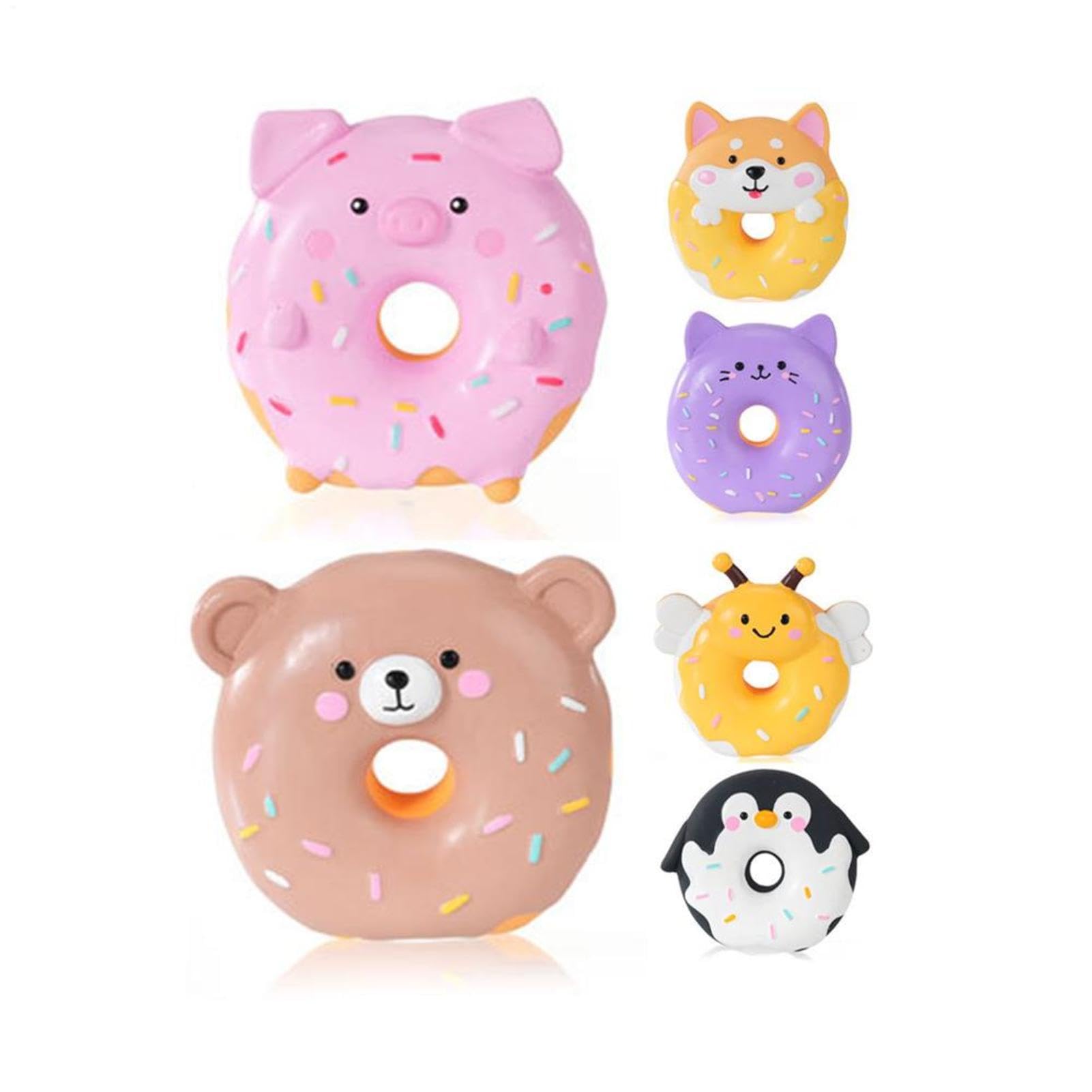 Jouet anti-ennui pour chien donut avec son pour occuper et stimuler votre animal