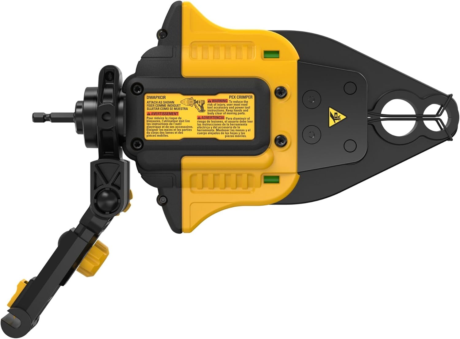 DEWALT IMPACT CONNECT PEX Crimp Ring Attachment for Impact Driver, Plumbing Tool (DWAPXCIR) - Image 22