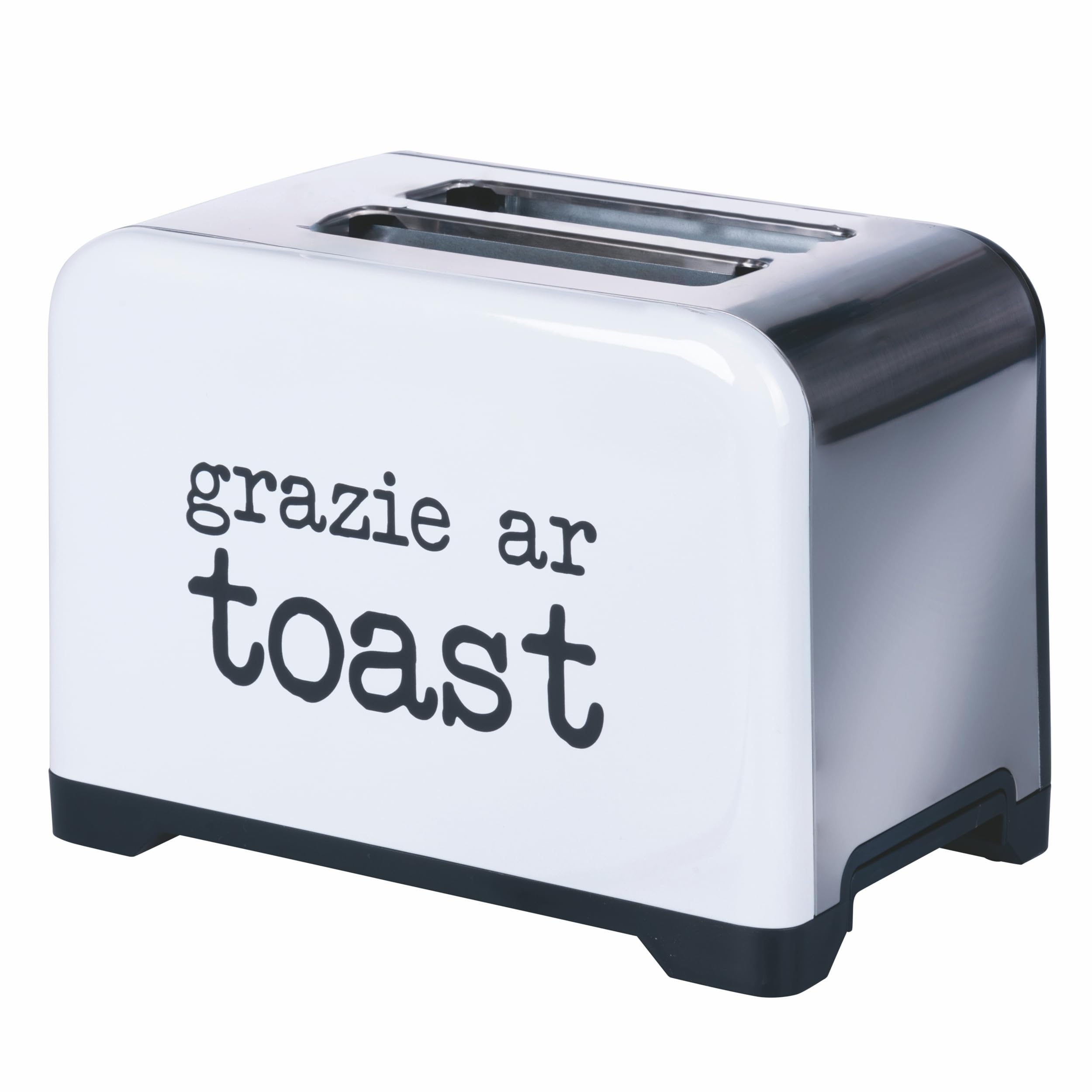 Tostapane, 2 aperture, 780-930 W, nero e bianco, double face, S.P.Q.eRe