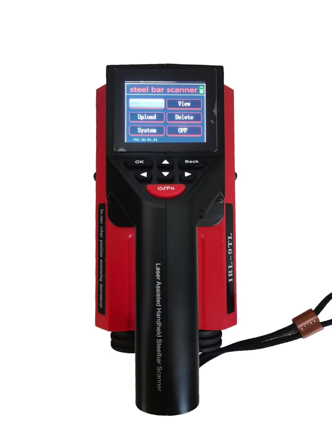 Integrated Rebar Scanner Rebar Detector Rebar Detector Diameter of Steel Bar Φ6mm～Φ10mm Suitable for Small Range 1～70mm Large Range 1～100mm Calibration Value is Stored Automatically