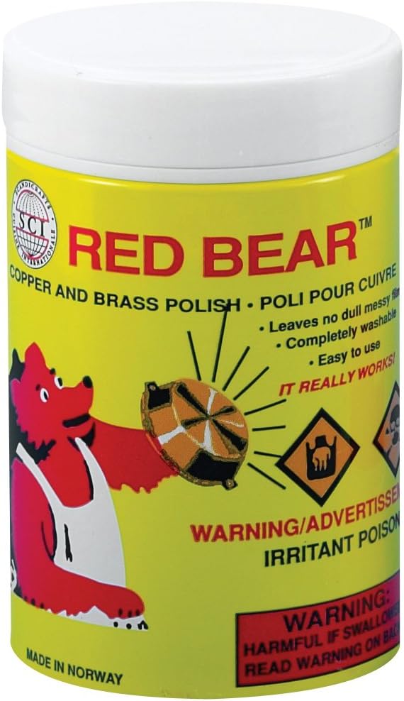 Harold Import 1734 "Red Bear" Copper & Brass Polish