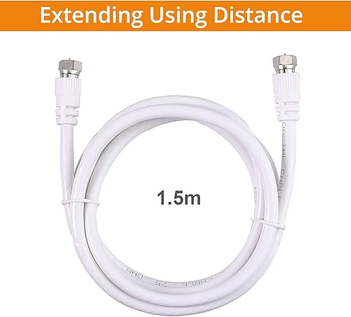 Miniatura 5 de Neoteck Divisor de cable coaxial de 6 vías MoCA 5-2500MHz, divisor coaxial