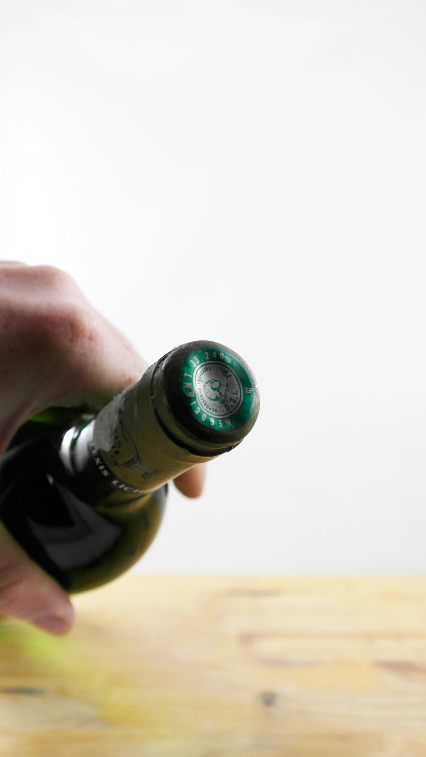 Château Mayne Leveque Bouteille de Vin Millésime 1986 ETA