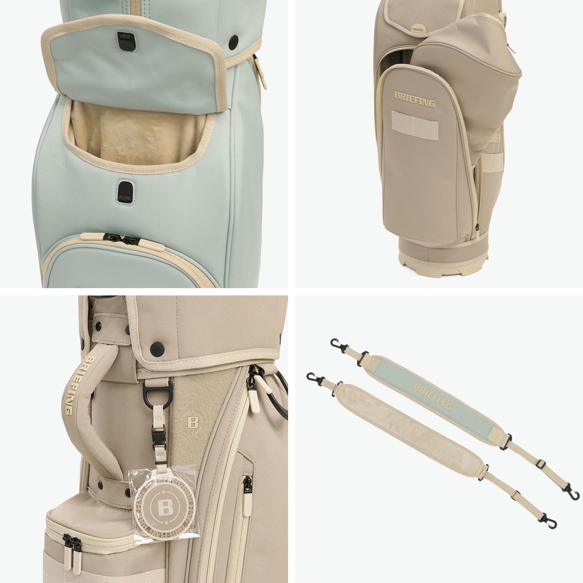 Amazon | [BRIEFING] レディース CR-14 BRG261D01 BEIGE ベージュ FREE