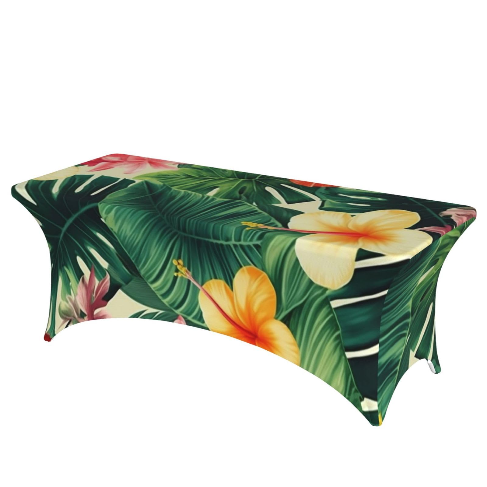 Nappe extensible élasthanne anti-plis pour table extérieure et fête 1,8m