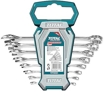 Total 8pcs Combination Spanner Set