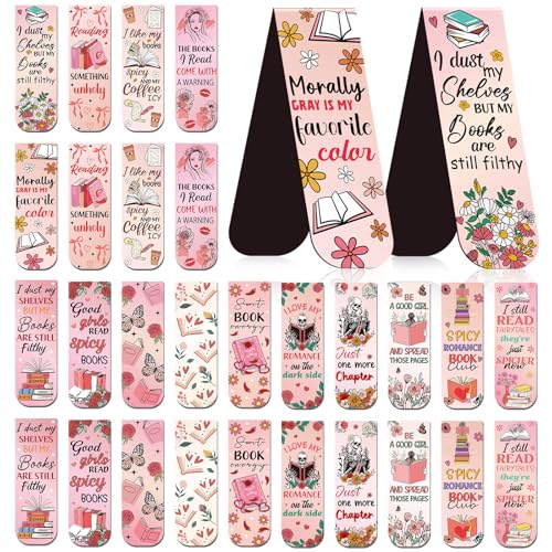 Wxiben London Magnetic Bookmark Gifts - 48PCS British Magnetic Bookmarks UK England Travel Book Marks Magnets Page Marker Clip for Women Travel Students Teacher Reading London Lover Souvenirs Gift