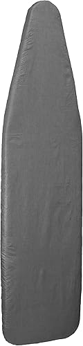 Handy Laundry Funda para tabla de planchar, revestimiento de silicona para evitar manchas y quemaduras, borde elástico, acolchado grueso, bolsillo
