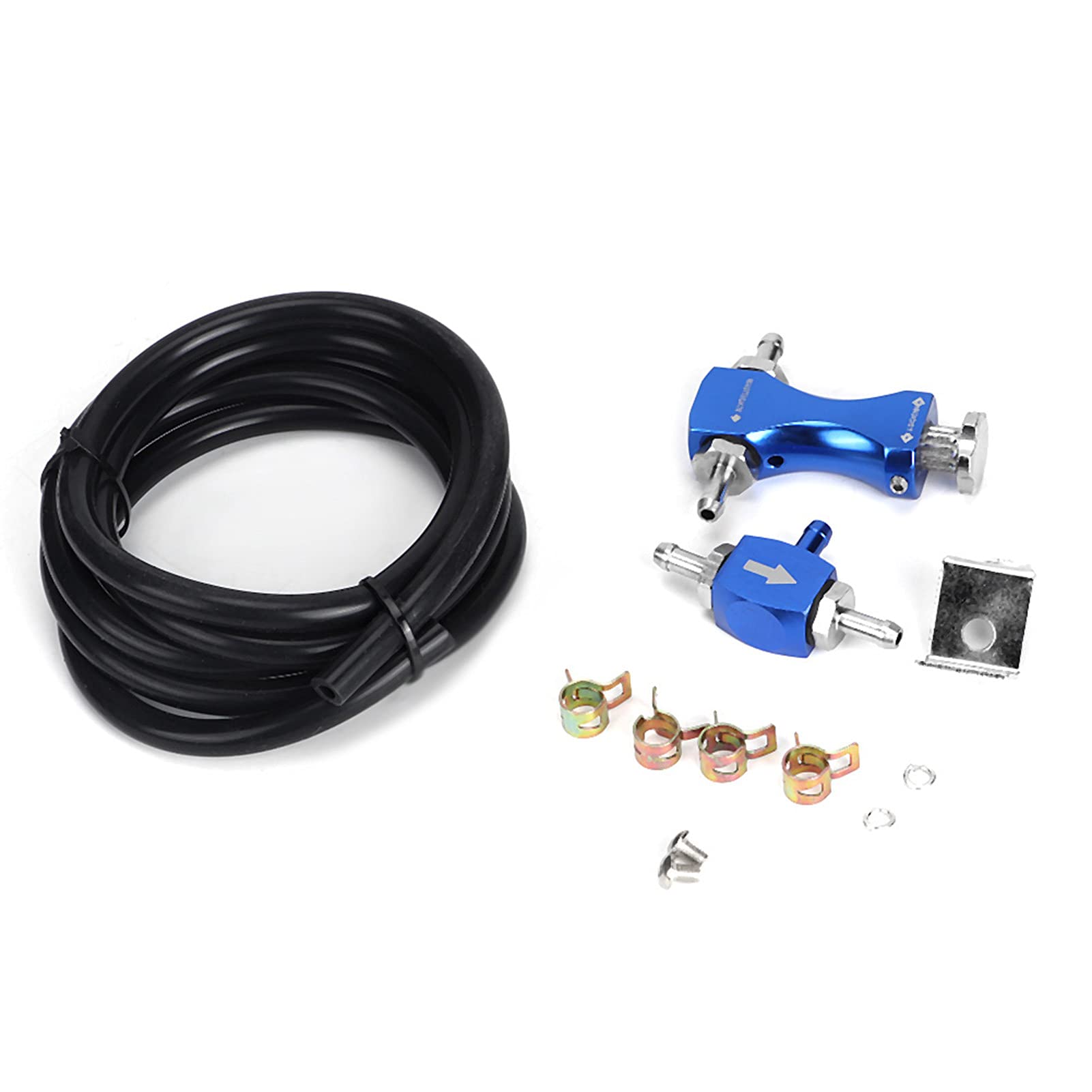 Manual Turbo Boost Controller, Adjustable Turbo Tee Bleed Valve Kit, Petrol Diesel Turbo Skyline for Most Turbocharged Petrol Engines