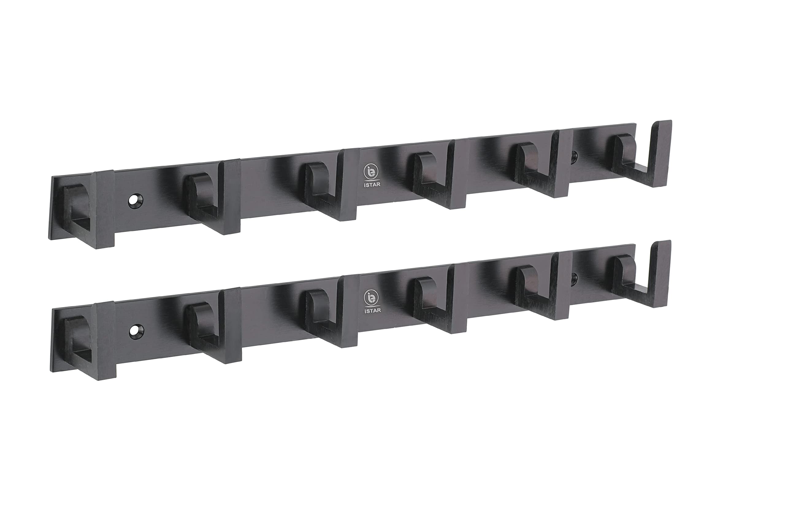 iSTAR 6 Pin Bathroom Cloth Hooks Hanger Wall Bedroom Bathroom Robe Hooks Rail (B09ZD778KG) Amazon Price History, Amazon Price Tracker