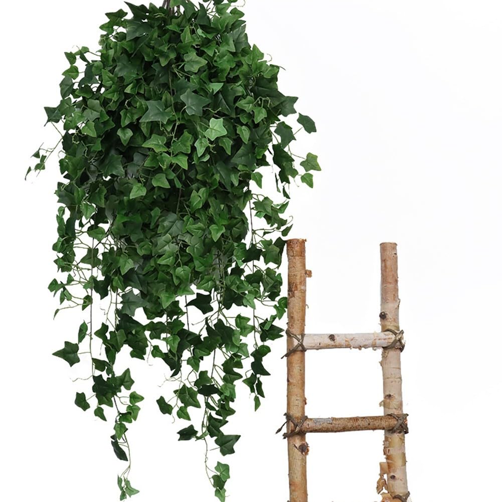 Lierre artificiel mural de 130 cm pour vegetaliser un coin bureau ou un salon cosire