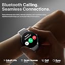 Fire-Boltt Phoenix Pro Round Smart Watch 1.39" HD Display with Bluetooth Calling, AI Voice Assistant, SpO2 & Heart Rate Monitor, 120+ Sports Modes, IP67 Waterproof Smartwatch for Men & Women - Grey gallery image