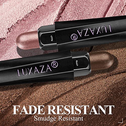 LUXAZA Three-Piece Cream Eyeshadow Stick Set #TOP12