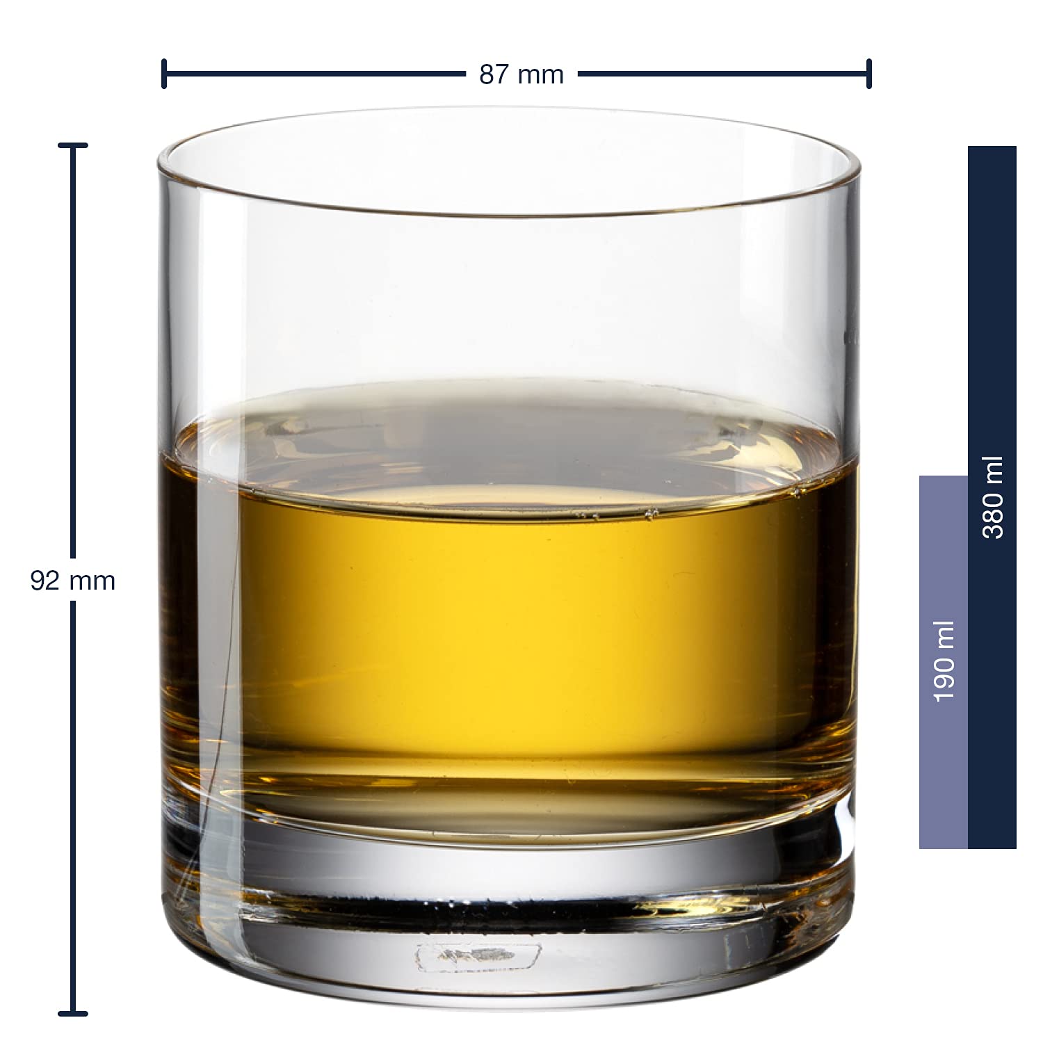 Leonardo Ambrogio Whisky-Set, 2 Whisky-Gläser und Karaffe im edlen Look, exklusives Bar-Set im klassischen Design, 3-teilig, 060003 | usives Bar-Set im klassischen Design, 3-teilig, 060003