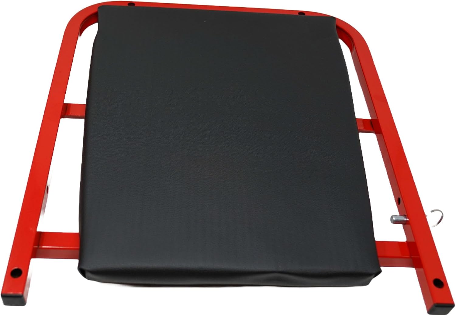 Dapetz 2-in-1 Folding Car Creeper and Seat, 36Inch Padded Mechanics Creeper Stool with 6 Rotatable Wheels, Rolling Garage Work Crawler Board Bench, Maximum Load 150 KG (Red, 36 Inch)