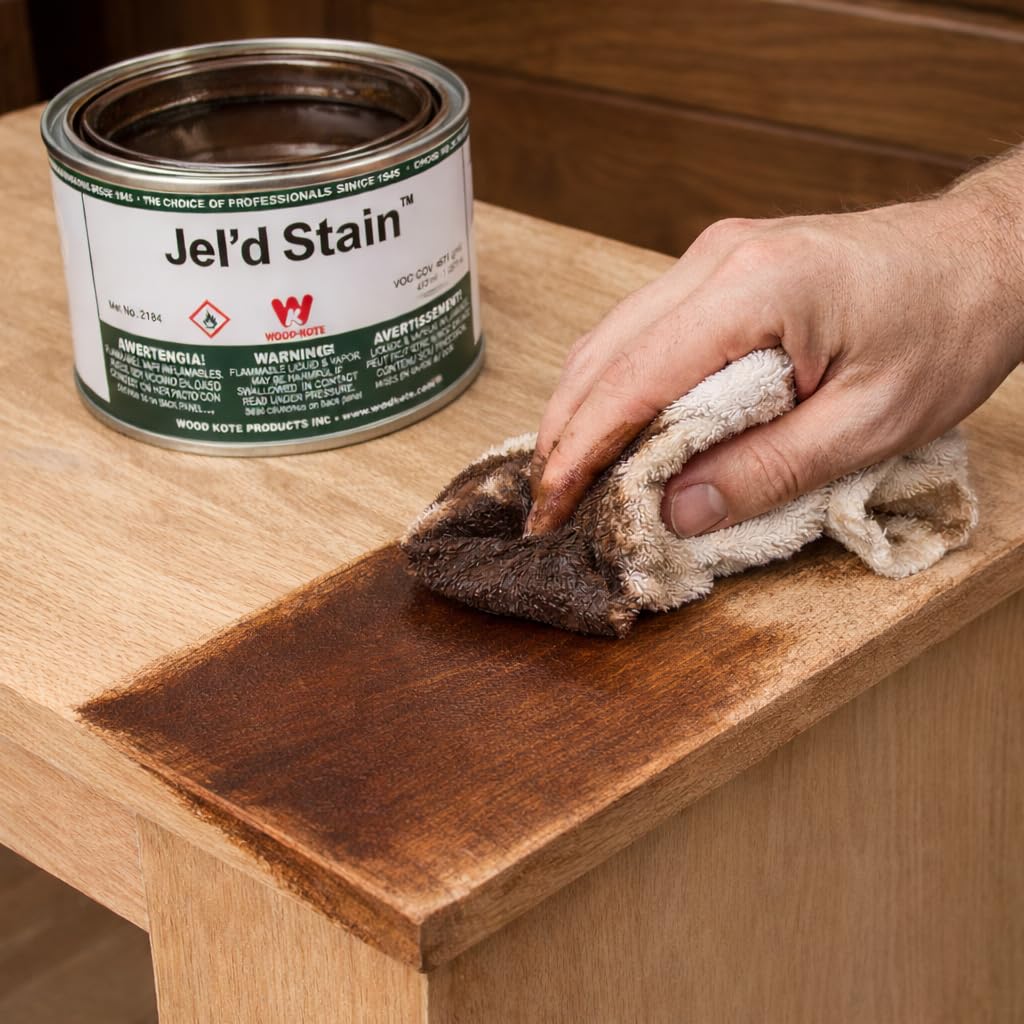 WOOD KOTE PRODUCTS INC 206-9 12OZ FTWOOD JEL FT. D STAIN 206-9