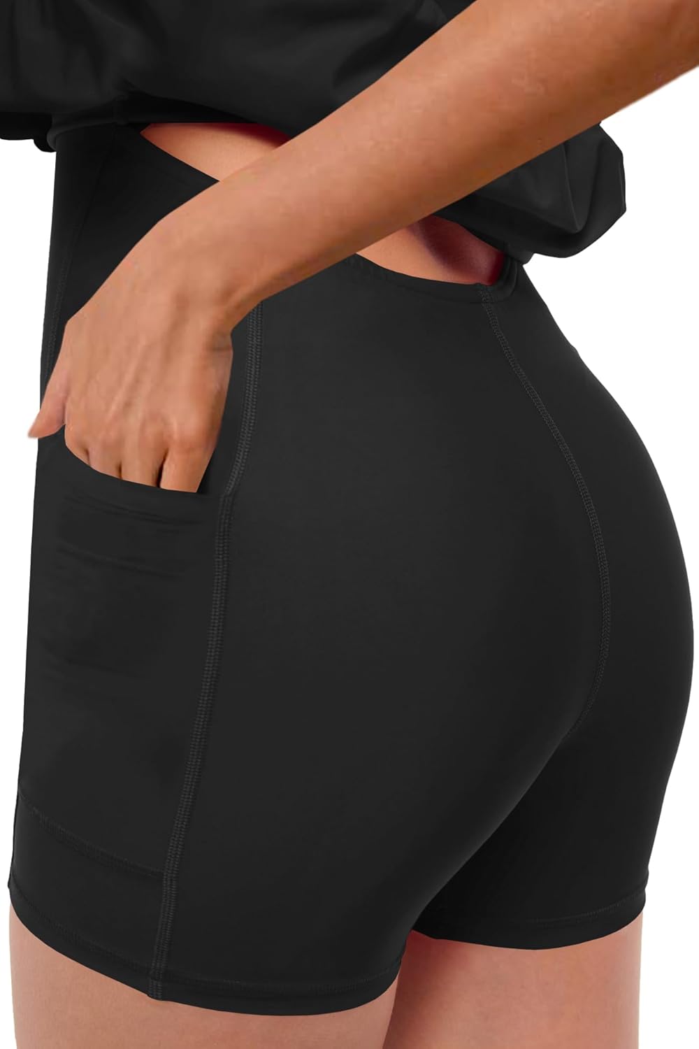 SENSERISE Womens Tennis Dress Built in Bra and Shorts Athletic Dress Golf Outfits Workout One Piece - Image 4