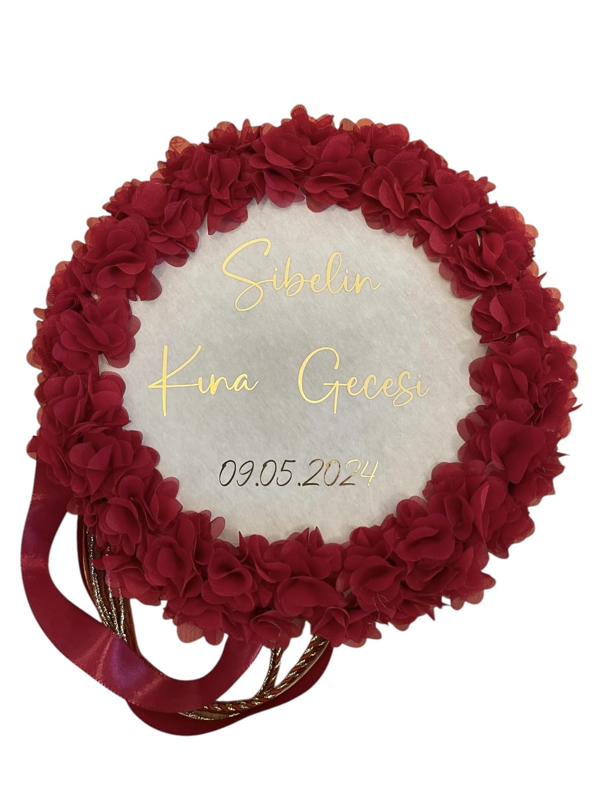 Henna Tambourine - isimli Kina Tefi - Nedime Tefi - Mini Tambourine - Henna Abend