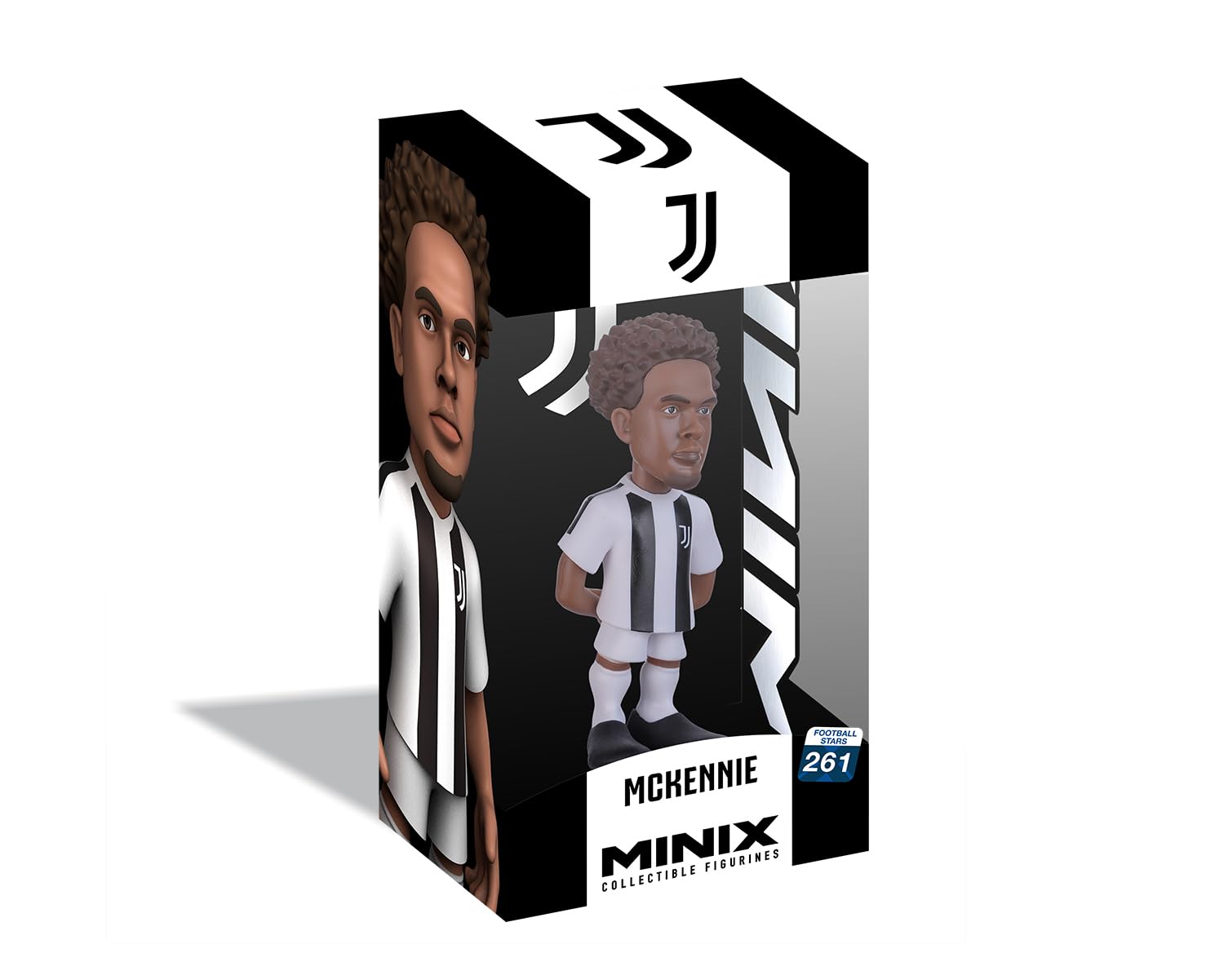 MINIX - Football Stars #261 - Juventus - Weston McKennie - Collectible Figure 12 cm