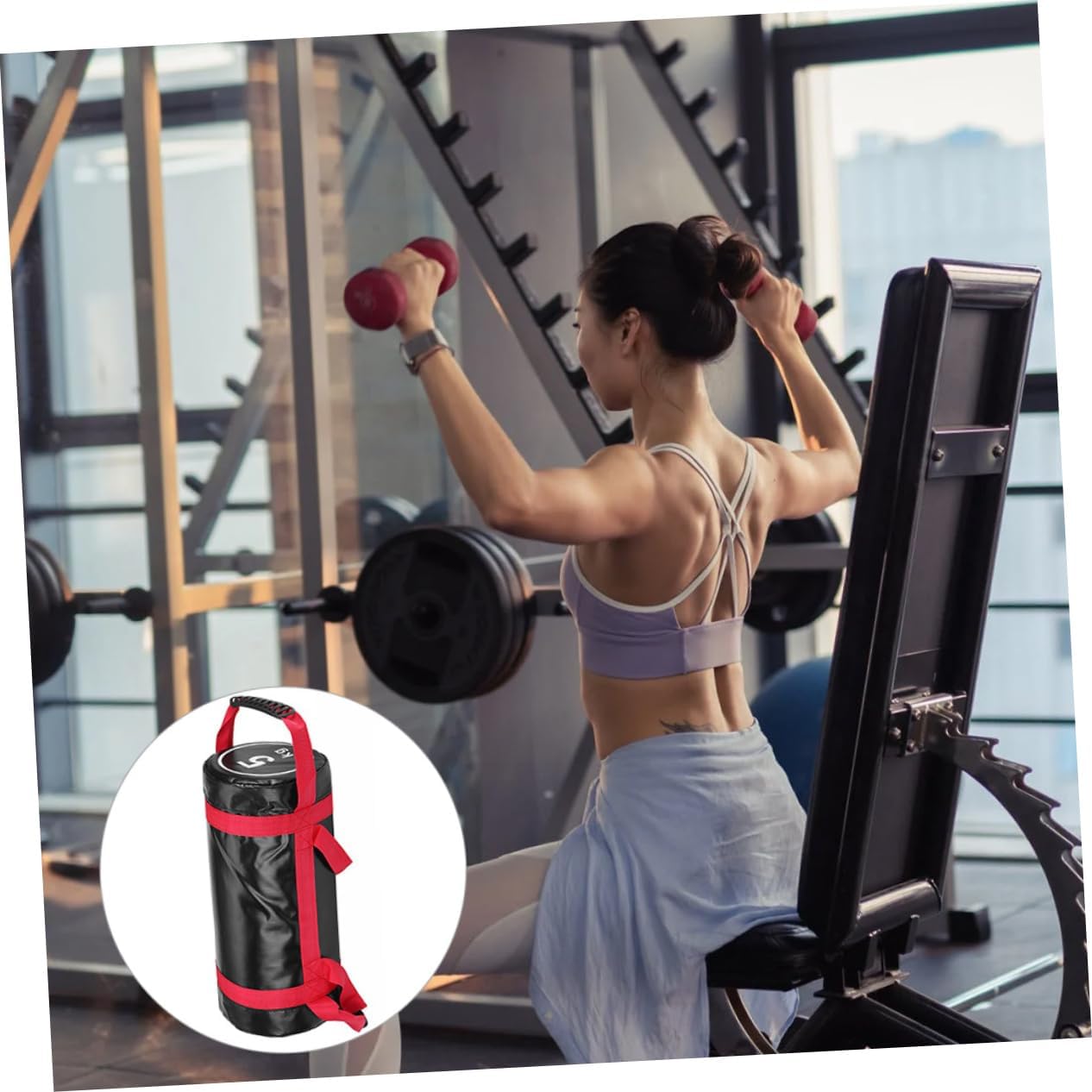 BESPORTBLE 1set Fitness Training Sandbag Power Bag for Versatile Workout and Exercise Training Capacity for Strength and Functional Fitness