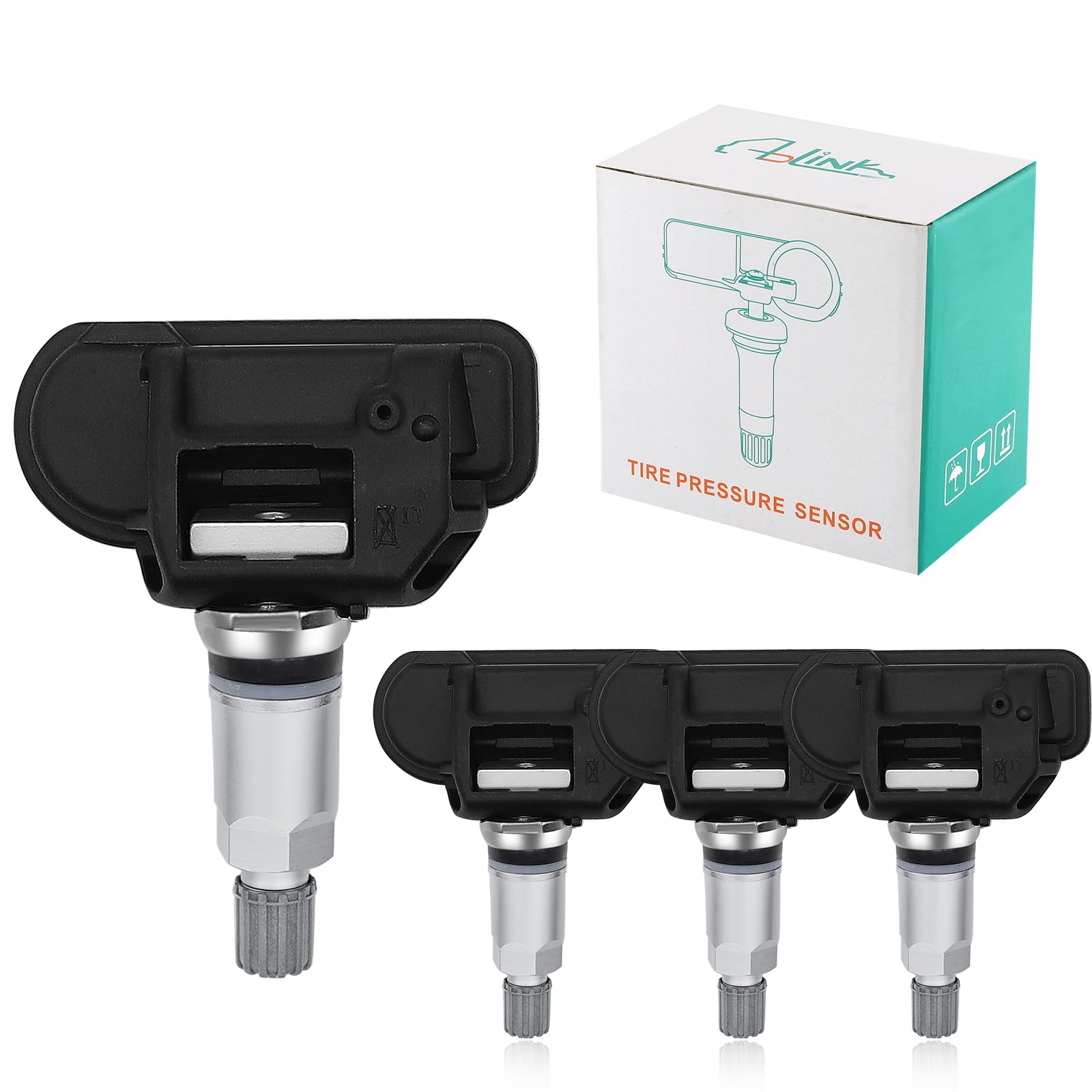 TPMS Tire Pressure Sensors compatible with Mercedes Benz C250 C300 C350 CL550 CL600 CL63 AMG CL65 AMG and more Replaces# 0009050030 0025408617 0035400217 A0009050030