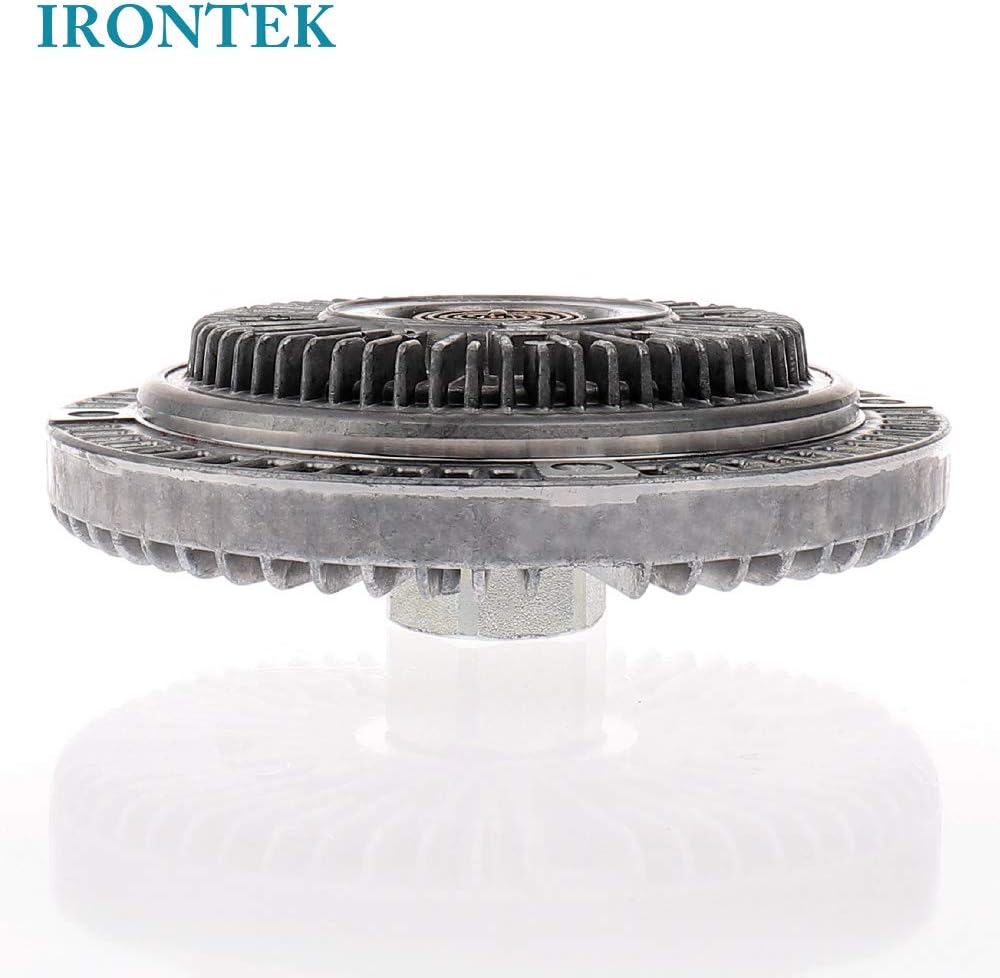 IRONTEK 078121350A Engine Cooling Fan Clutch Compatible for Audi 1996-2001 A4/ 1996-2001 A4 Quattro/ 2000-2001 A6/ 2000-2002 S4, for Volkswagen 1998-2005 Passat Radiator Fan Clutch 2597