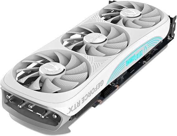 ZOTAC Gaming GeForce RTX 4080 16GB Trinity OC White Edition DLSS 3 16GB GDDR6X 256-bit 22.4 Gbps PCIE 4.0 Gaming Graphics Card, IceStorm 2.0 Advanced Cooling, Spectra RGB Lighting, ZT-D40810Q-10P