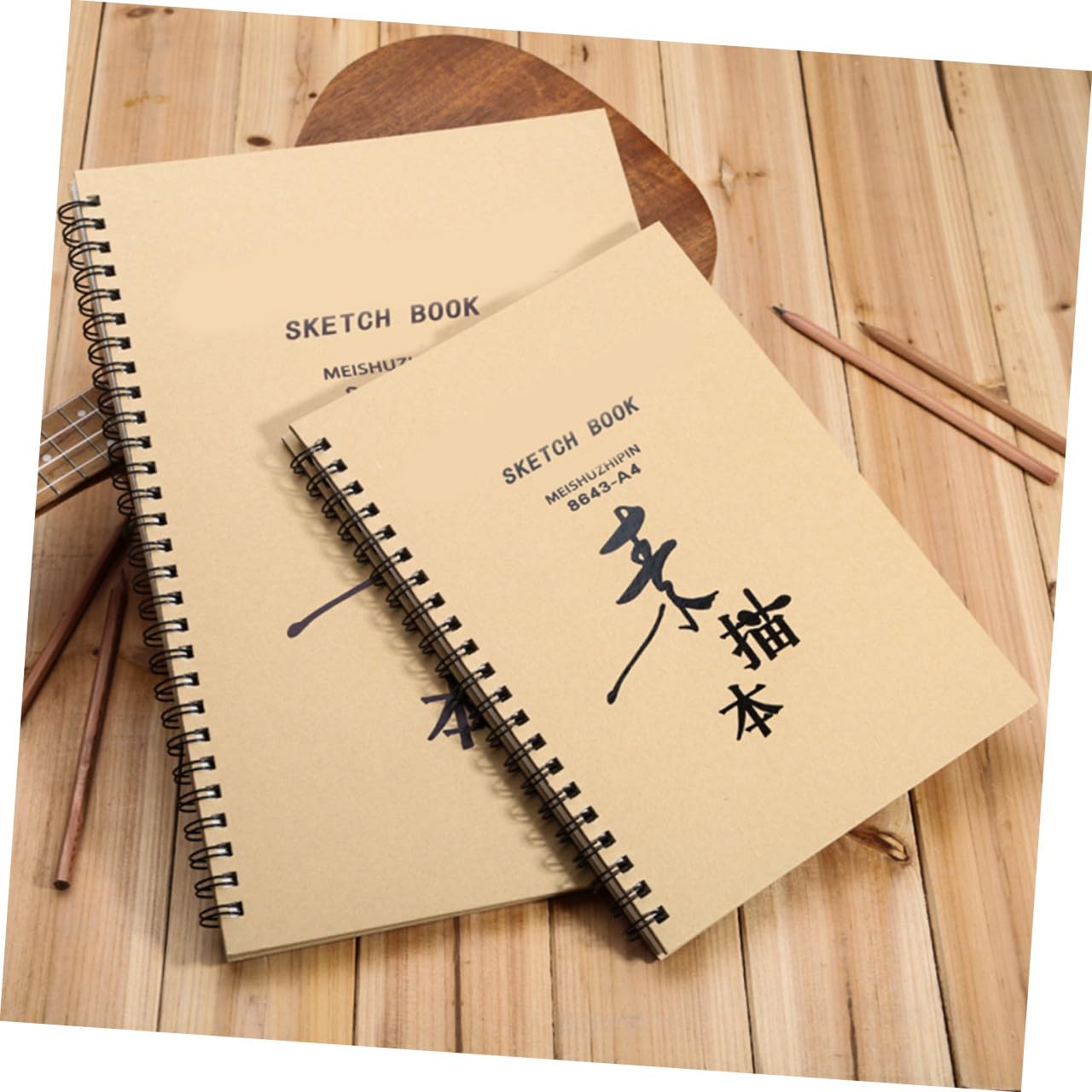 NUOBESTY 2stücke Skizzenbuch Für Schüler Aquarellmalbuch Zum Zeichnen Und Skizzieren Malheft Aus Hochwertigem Papiermaterial Tragbares Zeichenbuch Für Hause Und Unterwegs