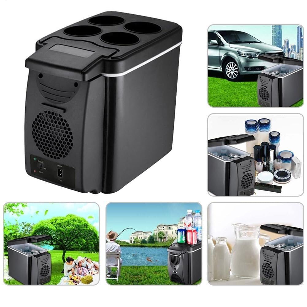 Frigorifero Portatile da Campeggio - Congelatore a compressore da 6 L Frigorifero per Campeggio per Campeggio Guida Picnic