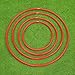 METIS Hula Hoops | 6-12 Pack | Sizes: 18in-36in | Kids & Adults (30 Inches, Pack of 6)