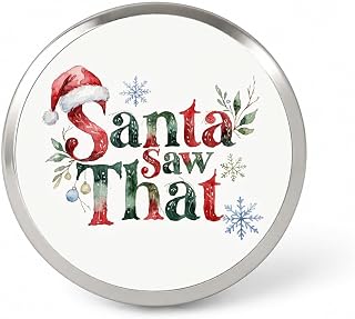 Santa Saw That Christmas Funny Lapel Pin | Novelty Hat Backpack Accessory - Fun Collectible Gift for Any Occasion