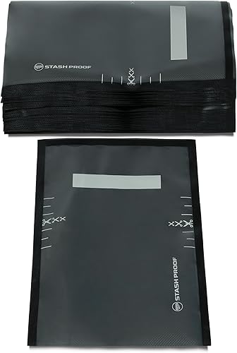 Miniatura 9 de Bolsas de sellado al vacío de 8 x 12 pulgadas (100 unidades) de 5.5 mil (negro y transparente)  Sin BPA de grado comercial para almacenamiento,